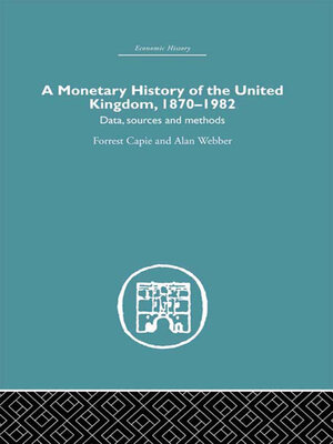 cover image of A Monetary History of the United Kingdom